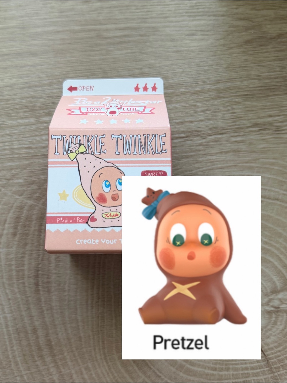 Pop Mart Twinkle Twinkle Create Your Taste Pretzel Blind Box Figurine